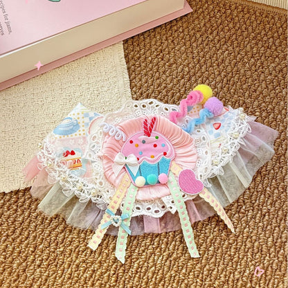 Dog Birthday Bandana for Dogs & Cats – Cute Party Bib