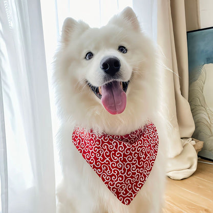 Karakusa Dog Bandana for Dogs & Cats – Japanese Pet Scarf