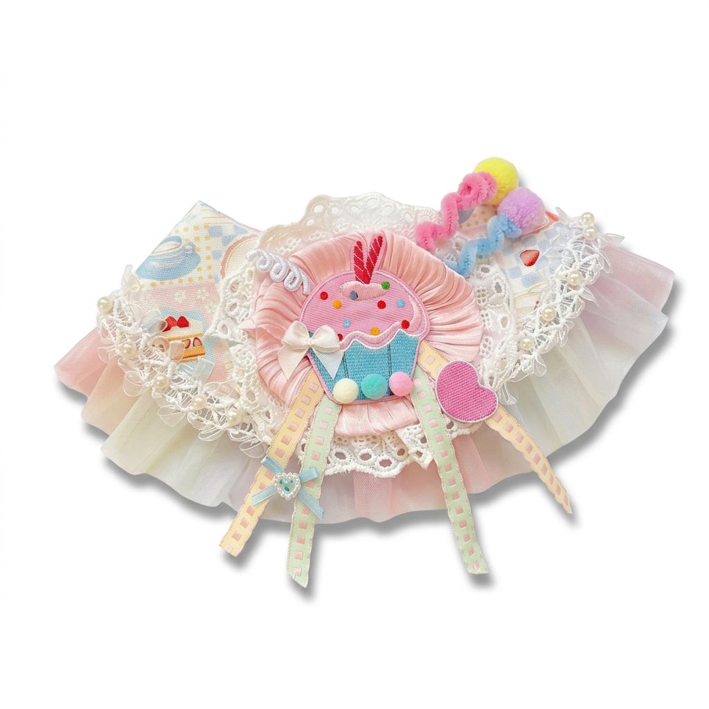 Dog Birthday Bandana for Dogs & Cats – Cute Party Bib