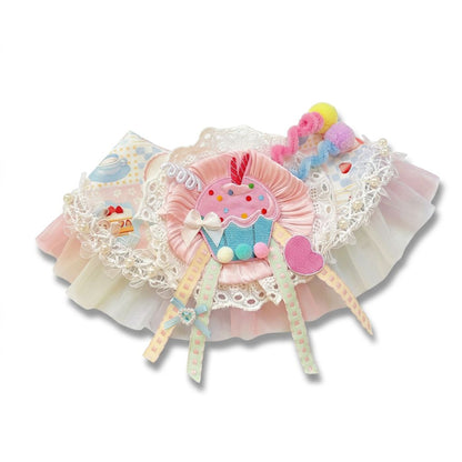 Dog Birthday Bandana for Dogs & Cats – Cute Party Bib